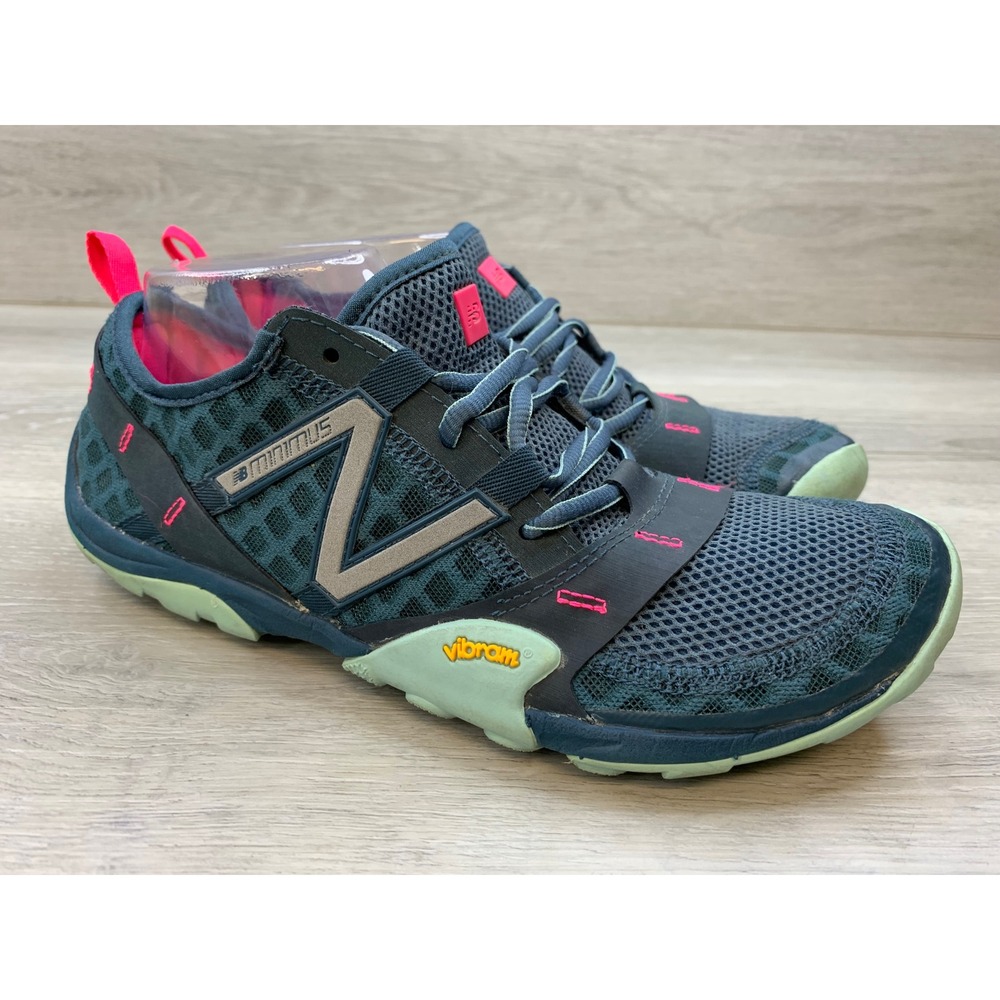 New Balance Minimus WT10GB Trail Running Shoes Women's 9.5 Blue Pink Shoes
